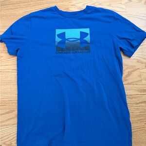 Under Armour boys Vibrant Blue Tee